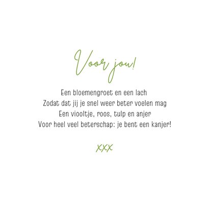 Beterschapskaart bloemen opkikker kleurrijk vrolijk 3