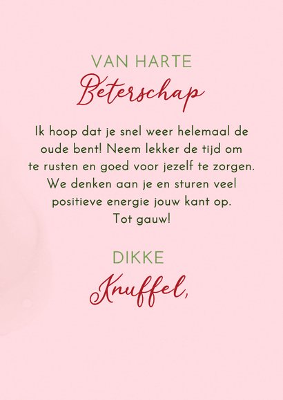 Beterschapskaart boeket zomerbloemen 3