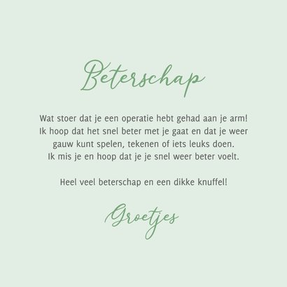 Beterschapskaart dikke knuffel hartjes beterschap foto 3