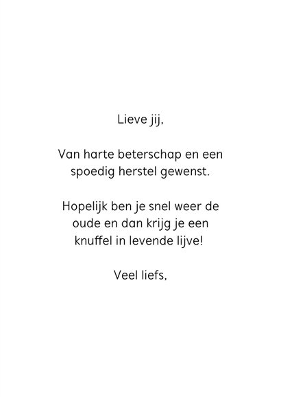 Beterschapskaart dikke knuffel van hip vrolijk schaapje 3