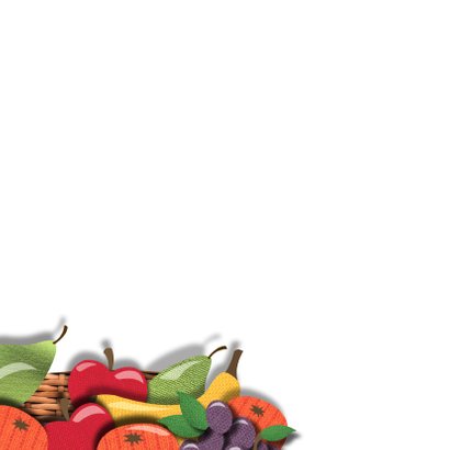 Beterschapskaart - fruitschaal 2