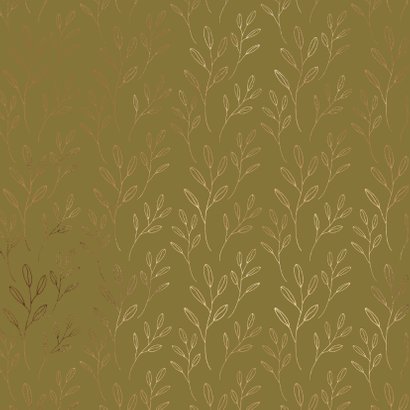 Beterschapskaart gouden takjes 2