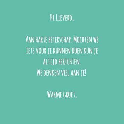 Beterschapskaart grappig infuus 3