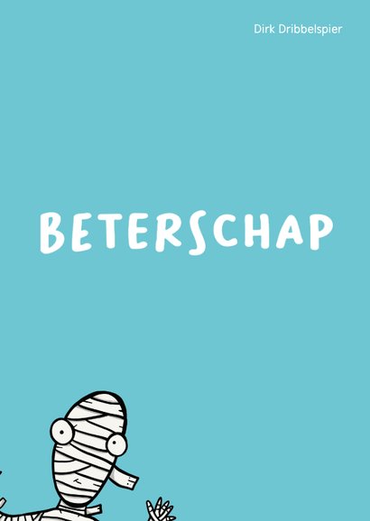 Beterschapskaart in verband met je ongelukje... 2