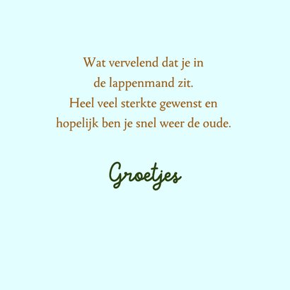 Beterschapskaart - Kat rust uit in een boom 3