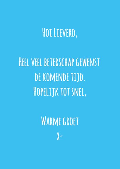 Beterschapskaart krukken wat extra steun... 3