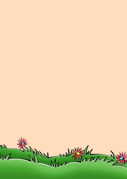 Beterschapskaart leuk opkikkertje tulpen andere bloemen 2