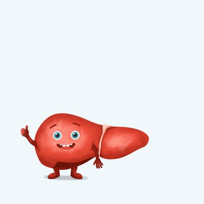 Beterschapskaart lever operatie transplantatie geslaagd 2