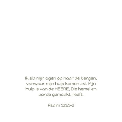 Beterschapskaart met berglandschap 2