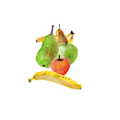Beterschapskaart met fruit illustratie  2