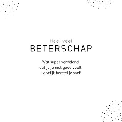 Beterschapskaart met gezonde avocado met pleisters 3