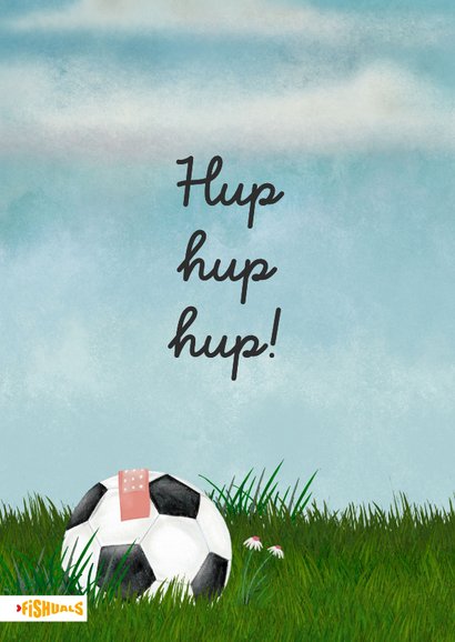 Beterschapskaart met gipsbeen 2