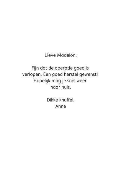 Beterschapskaart met mooie getekende zonnebloem 3