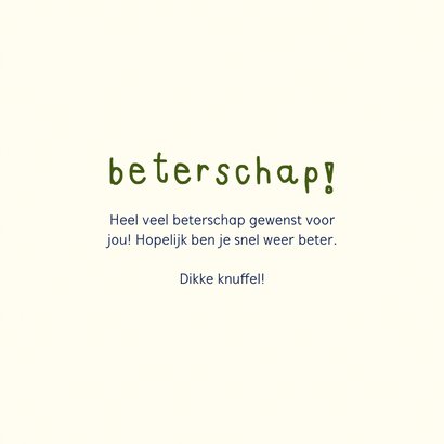 Beterschapskaartje sinaasappel en citroen gezichtje 3