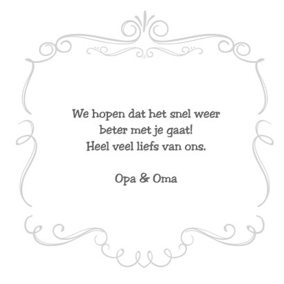 Beterschaspskaart - Opkikker 3
