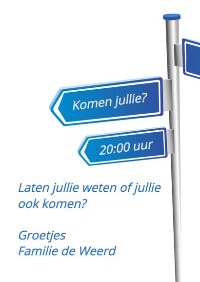 Bewegwijzering verhuizing - BK 3