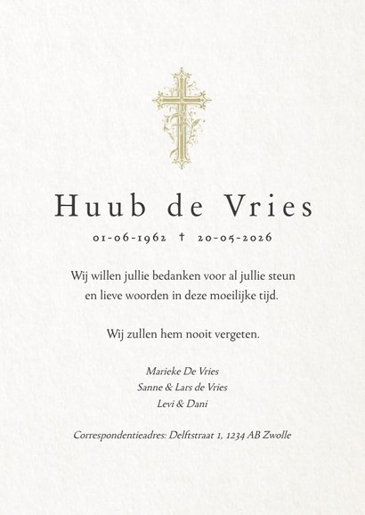 Bidprentje met grote foto op papiertextuur 3