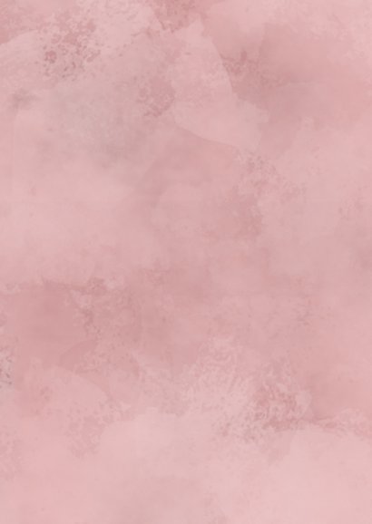 Blanco roze staande kaart met waterverf 2