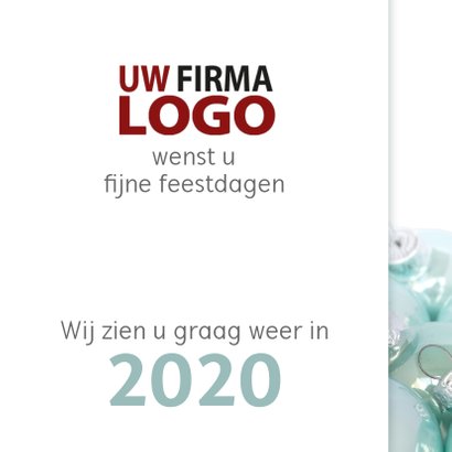 Blauwe kerstballen 2020 3
