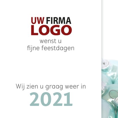 Blauwe kerstballen 2021 3