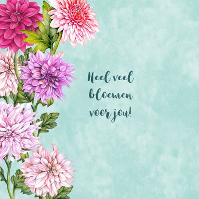 Bloemen dahlia 2