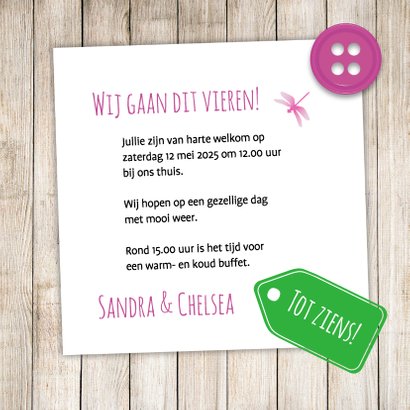 Bloemen, hout en libelle-isf 3