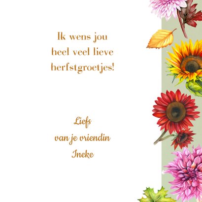 Bloemen in de herfst 3