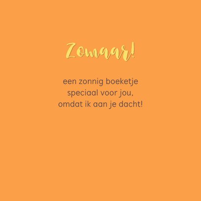 Bloemen zonnig Herfstboeket 3