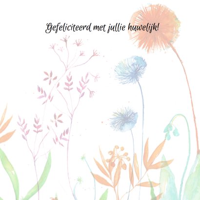 Bloemenkaart voor elk feest 3