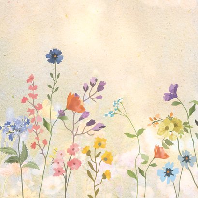 Bloemetjes speciaal voor jou - florals - zomaar kaart 2
