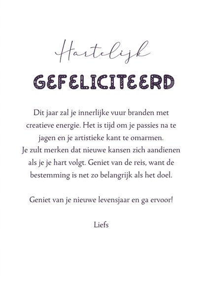 Boogschutter horoscoop verjaardagskaart spiritueel 3