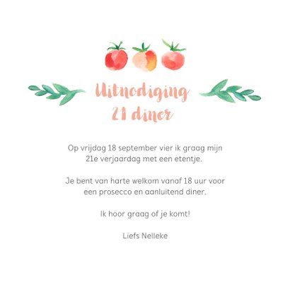 Botanische 21-diner uitnodiging 3