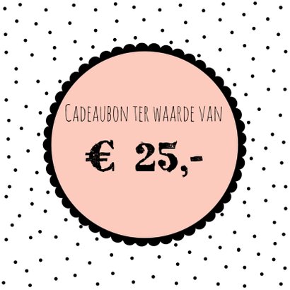 Cadeaubon roze 3