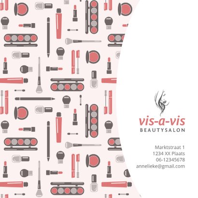 Cadeaubon zakelijk zzp beauty make-up 2