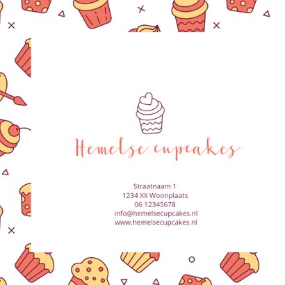 Cadeaubon zakelijk zzp taarten en cupcakes 2