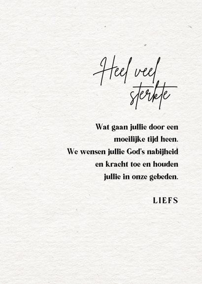 Christelijke beterschapskaart wij bidden voor jullie 3