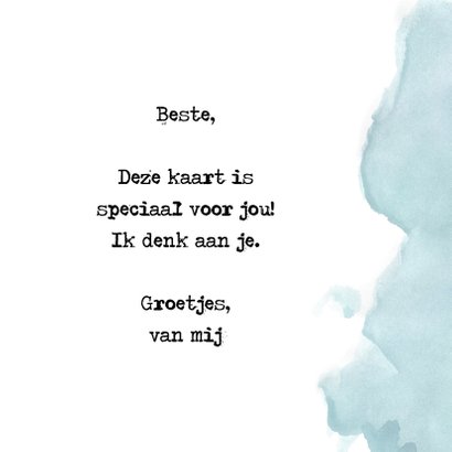 Christelijke kaart levend water 3