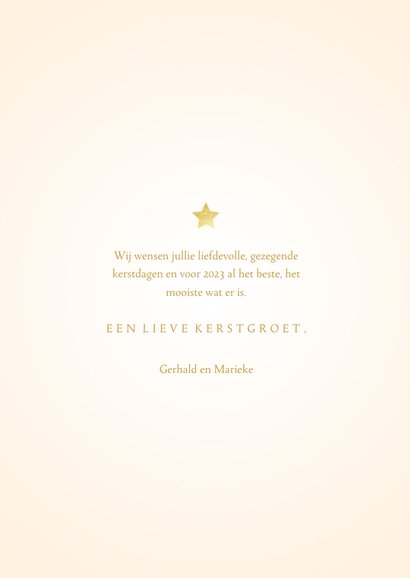 Christelijke kerstkaart Engel Joy to the World 3