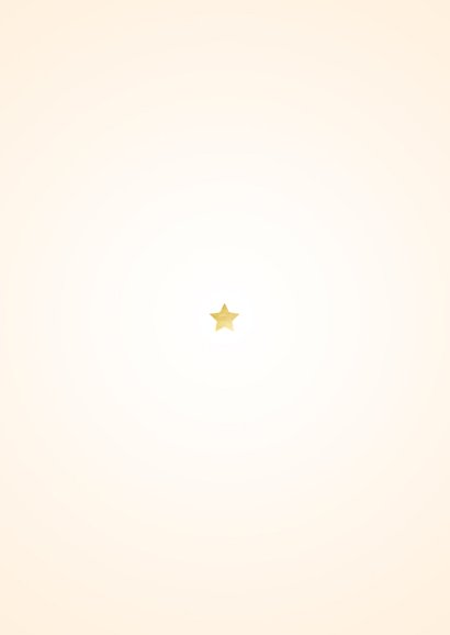 Christelijke kerstkaart Engel Joy to the World Achterkant