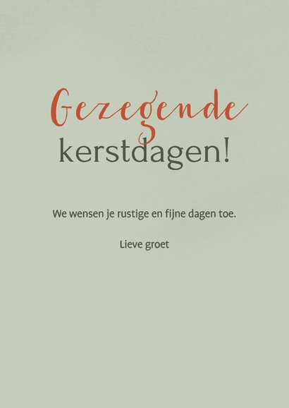 Christelijke kerstkaart met herders in landschap 3