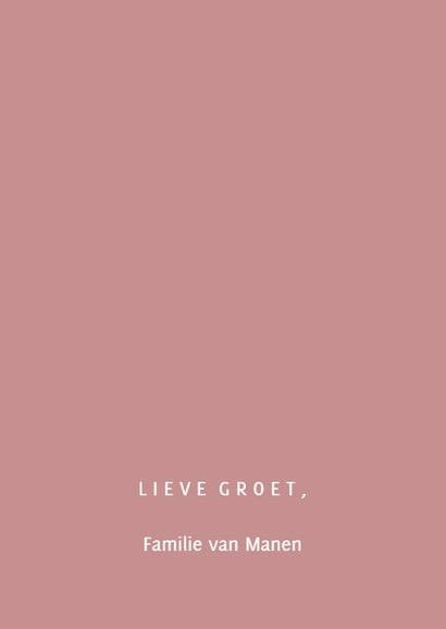 Christelijke quote kerstkaart met oudroze achtergrond 3