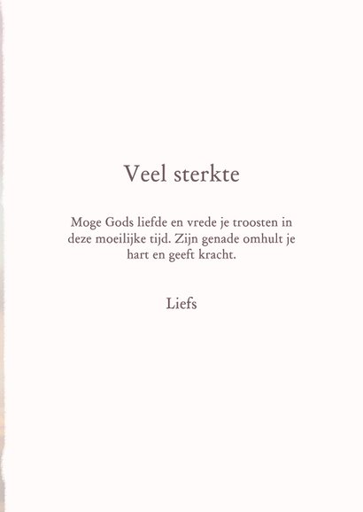 Christelijke sterkte kaart met bijbeltest en wolken 3