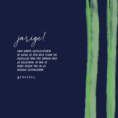 Christelijke verjaardag kaart man gezegend jarig 3