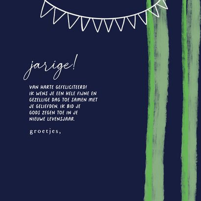 Christelijke verjaardag kaart man gezegend jarig 3