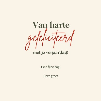 Christelijke verjaardagskaart bloemen bijbeltekst 3