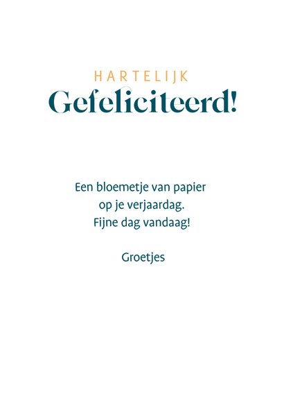 Christelijke verjaardagskaart met vrolijke narcissen 3