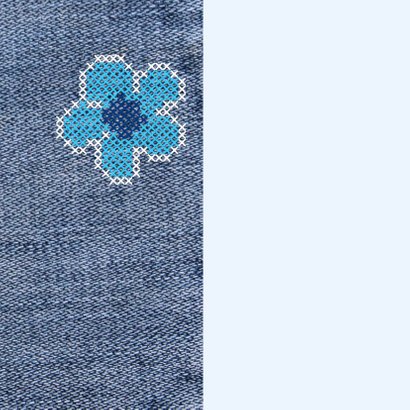 communie denim flower power 2