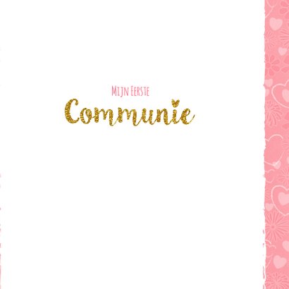 Communie lief en vleugje glamour 3
