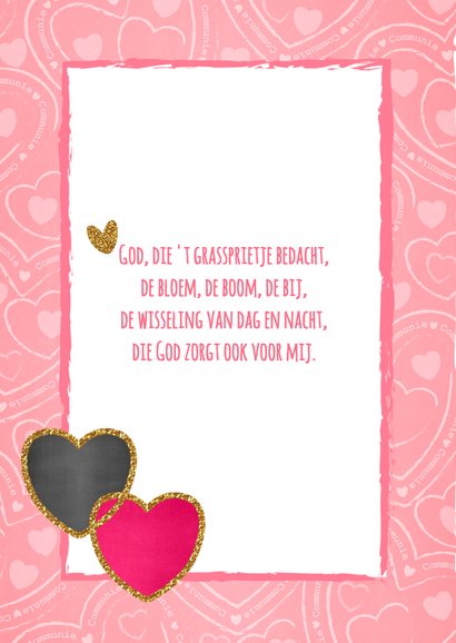 Communie lief, roze en glamour S 2