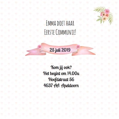 Communie meisje hart 3